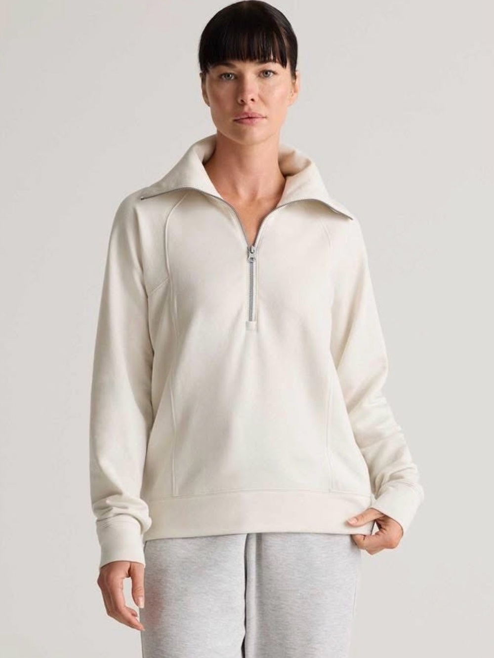 Quince SuperSoft Fleece Half Zip